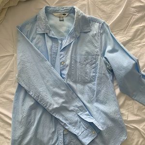 Blue Old-Navy Classic Shirt Size L